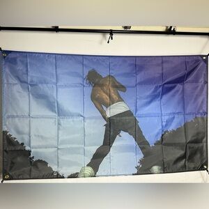 Travis Scott Banner Tapestry 5x3Ft. (Polyester)With 4 Grommets